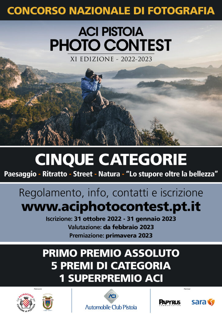 Concorso Nazionale di Fotografia - Aci Pistoia Photo Contest