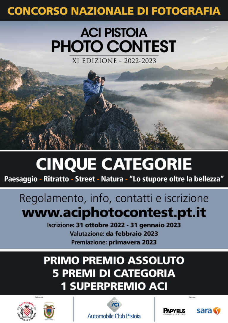 Concorso Nazionale di Fotografia - Aci Pistoia Photo Contest