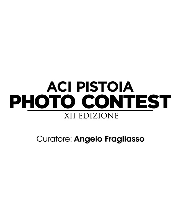 Logo di ACI Pistoia Photo Contest con curatore Angelo Fragliasso